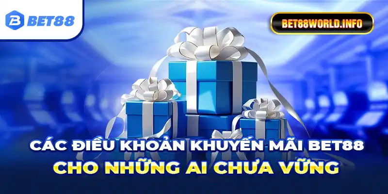Các điều khoản khuyến mãi Bet88 cho những ai chưa vững