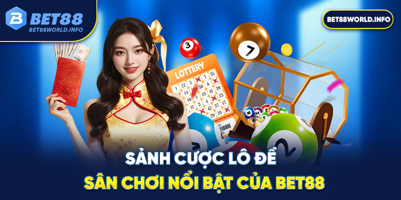 Sảnh cược lô đề – Sân chơi nổi bật của Bet88